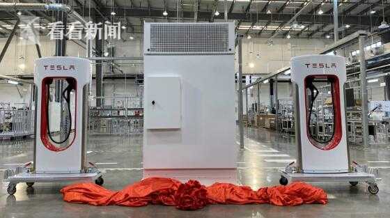 特斯拉上海超级充电桩工厂正式建成投产 V3超级充电桩正式下线北单足球官网app(图2)